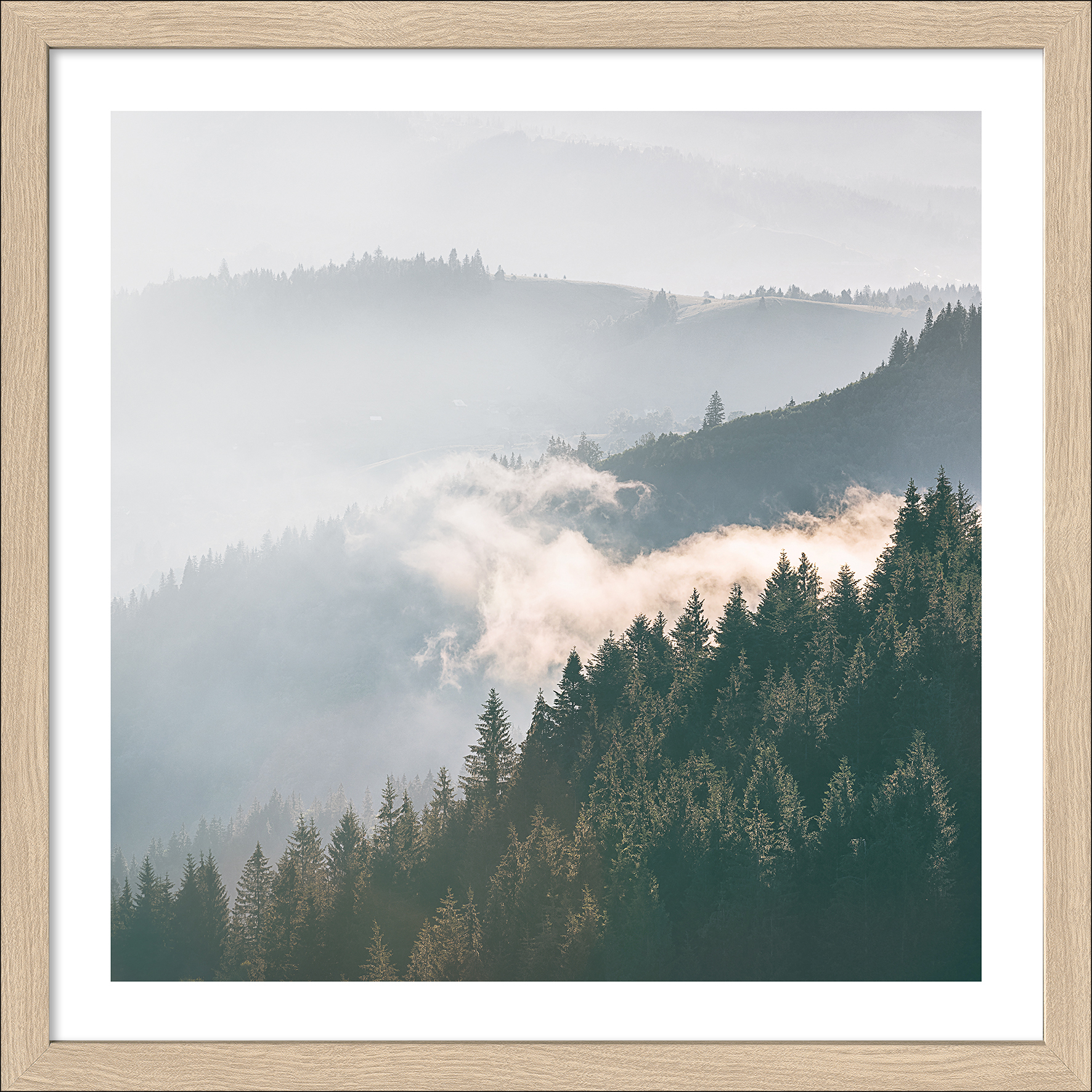 Framed-Art, Gloomy Landscape II