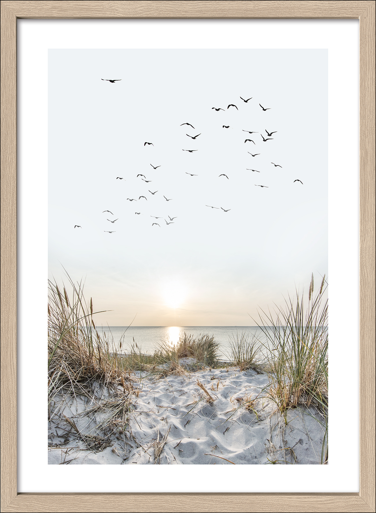 Framed-Art, Nordic Beach Atmosphere I