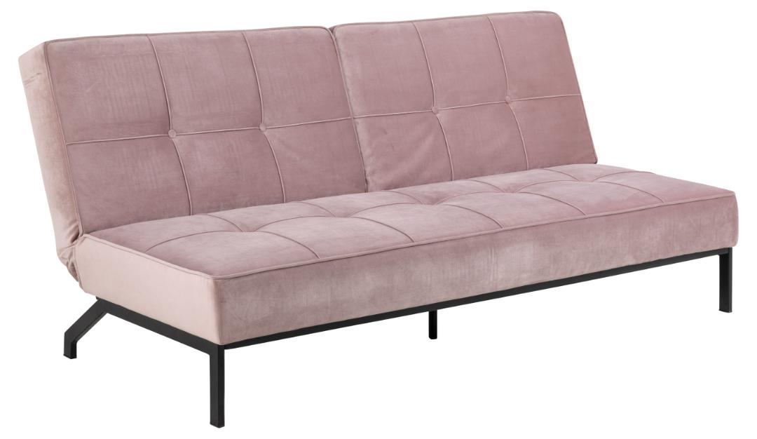 Bettcouch, Vic Stoff dusty rose 18