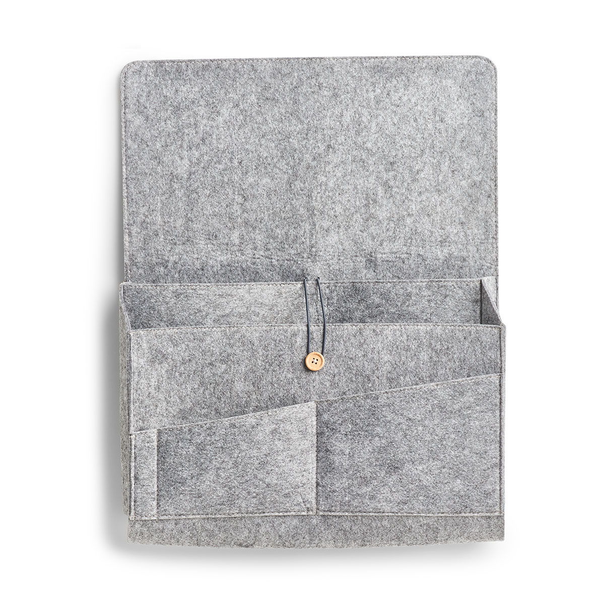 Couch-Organizer, grau, Filz (100% Polyester) 14387