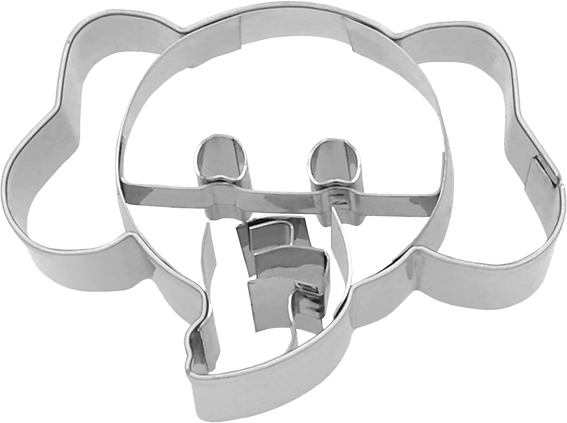 Ausstechform Elefantenkopf