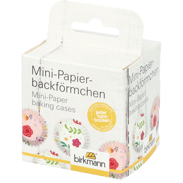 Mini-Papierbackförmchen