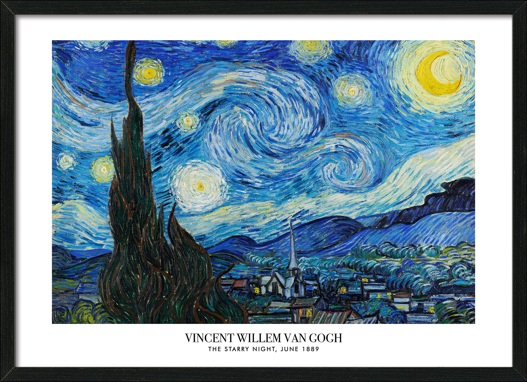 Framed-Art, Van Gogh The Stary Night