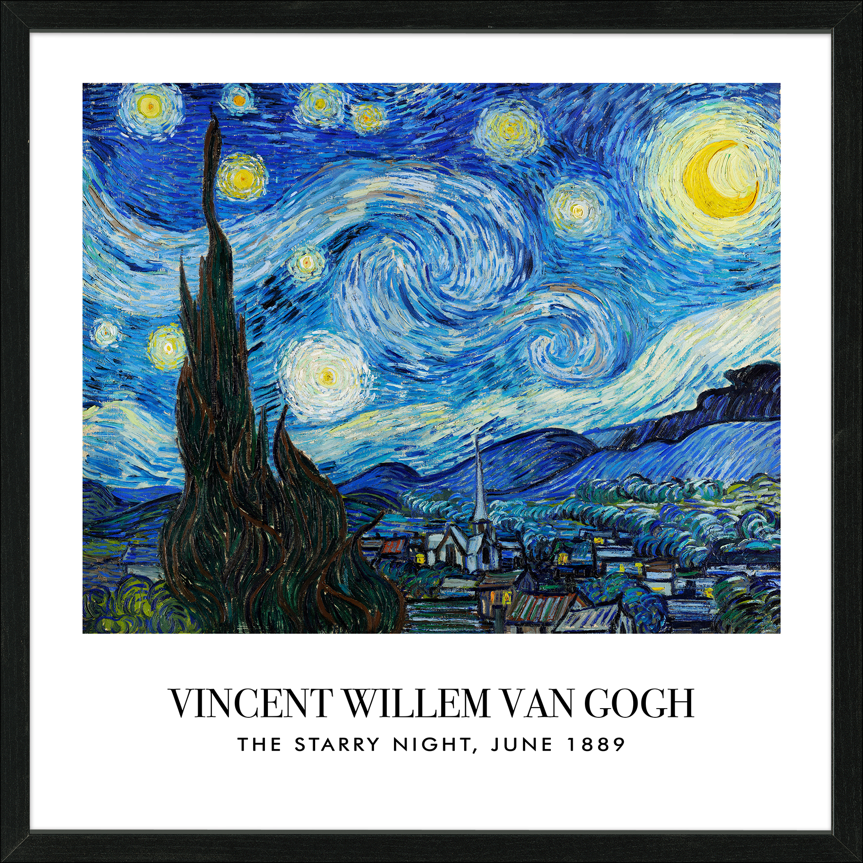 Framed-Art, Van Gogh The Stary Night