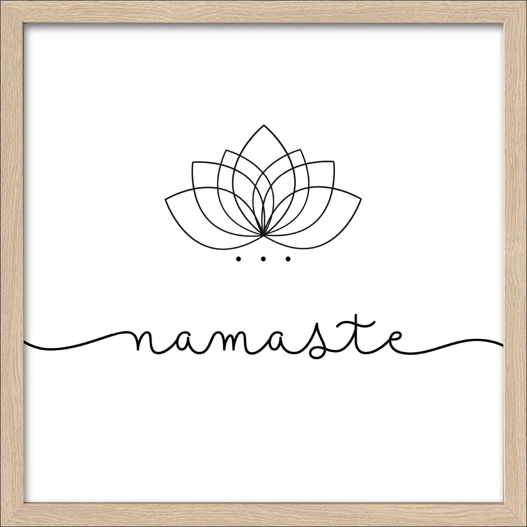 Framed-Art, Namaste