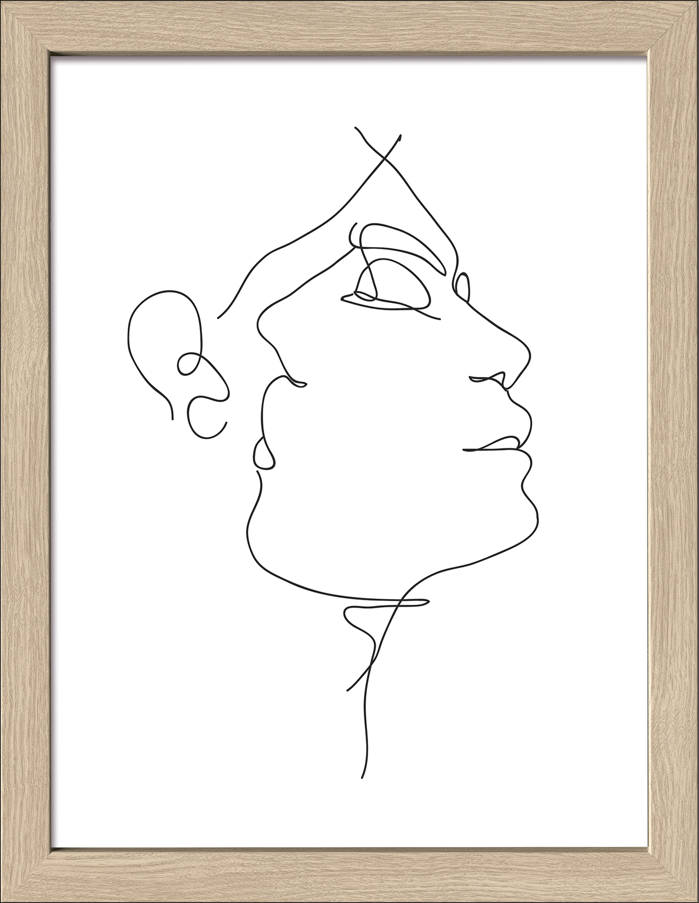 Framed-Art, Sketch Of Faces I