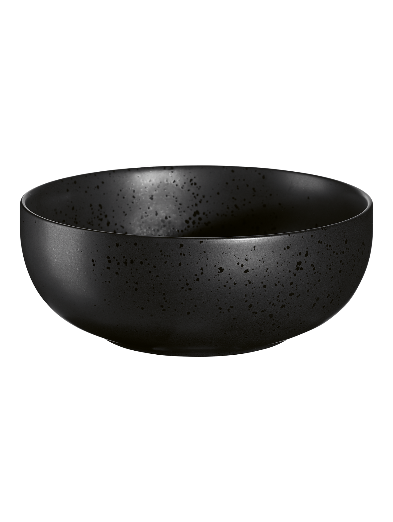 Buddha Bowl, Porzellan, schwarz matt