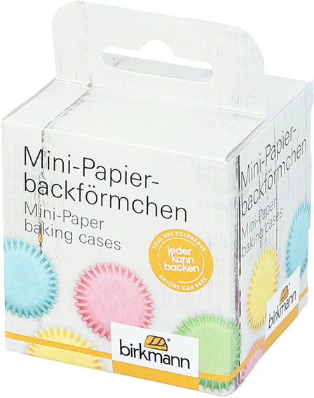 Mini-Papierbackförmchen