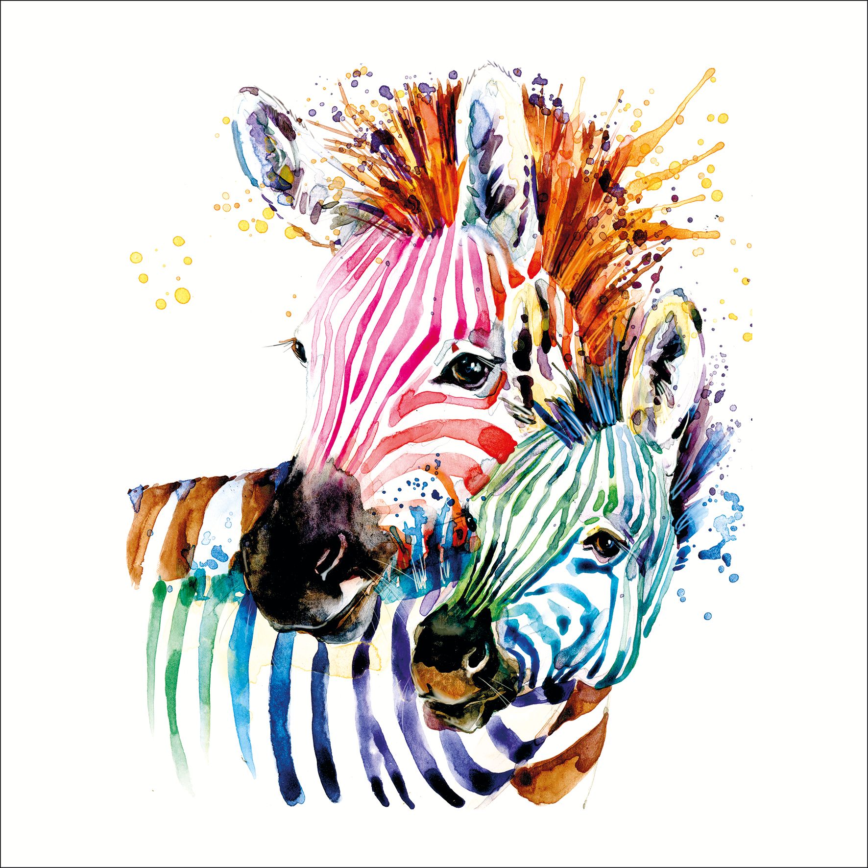 Decopanel, Colored Zebras