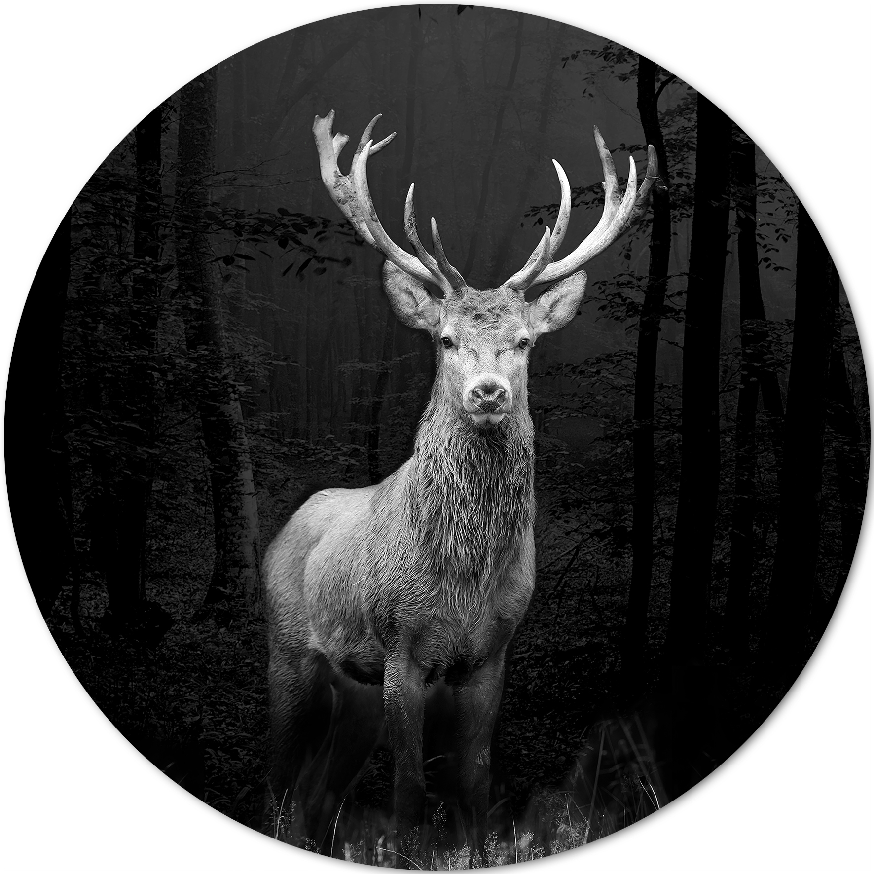 Alu-Art Classic, Grey Deer Head