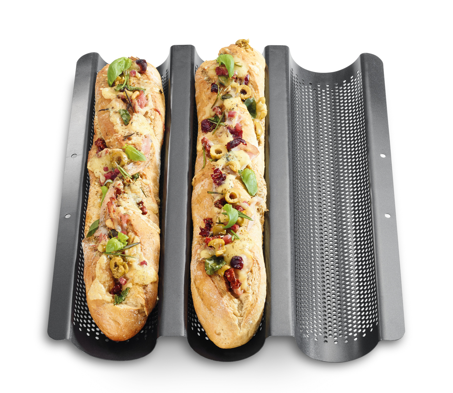 Baguetteblech, Bake