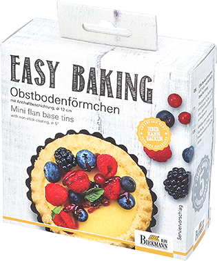 Obstbodenförmchen, Easy Baking