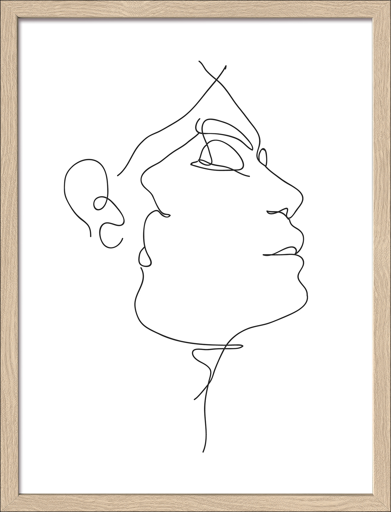 Framed-Art, Sketch of faces I